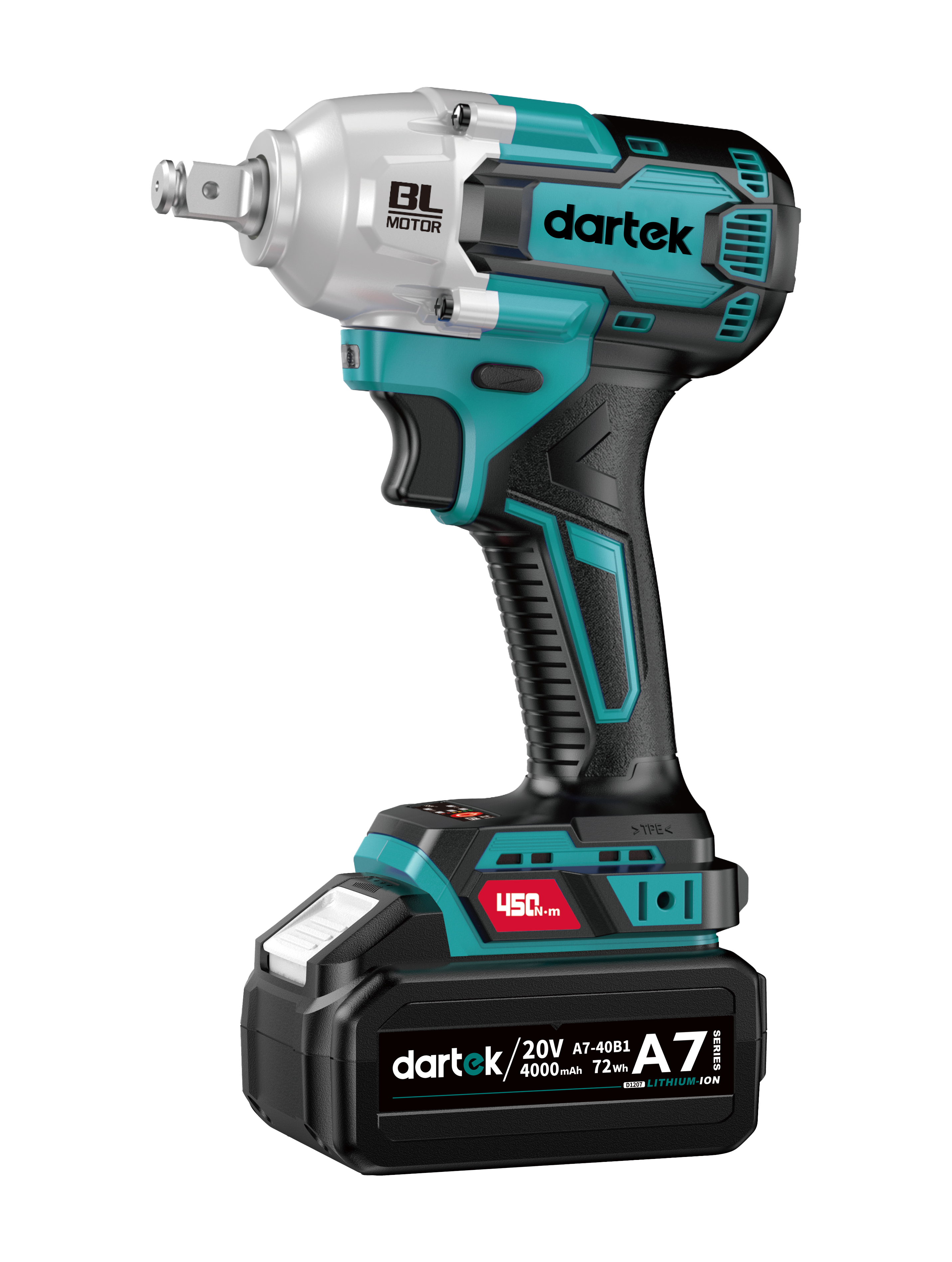 Dartek A7-6815-2 Cordless Impact Wrench